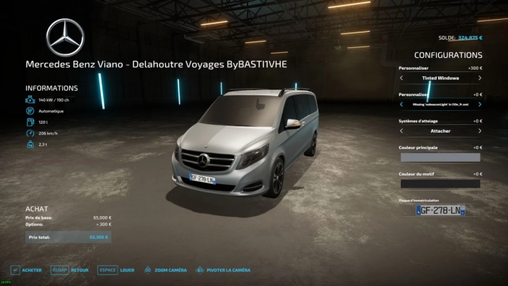 Image: Mercedes-Benz Viano Taxi / VTC v2.0.0.0 2