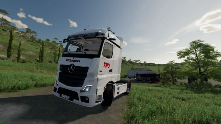 fs22-mods,  Mercedes Actros 2022 XPO Logistics v1.0.0.0