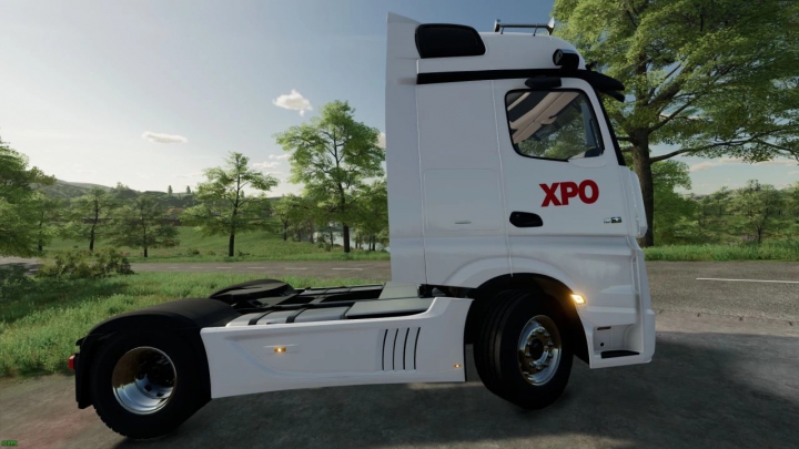 Image: Mercedes Actros 2022 XPO Logistics v1.0.0.0 0