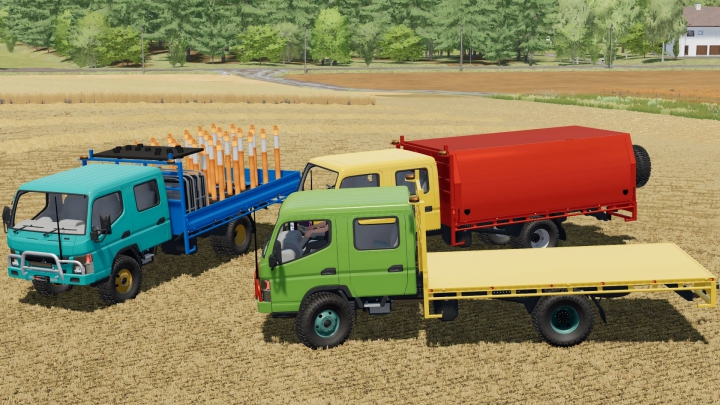 fs22-mods,  Mitshubishi Center Crew Cab v1.0.0.0