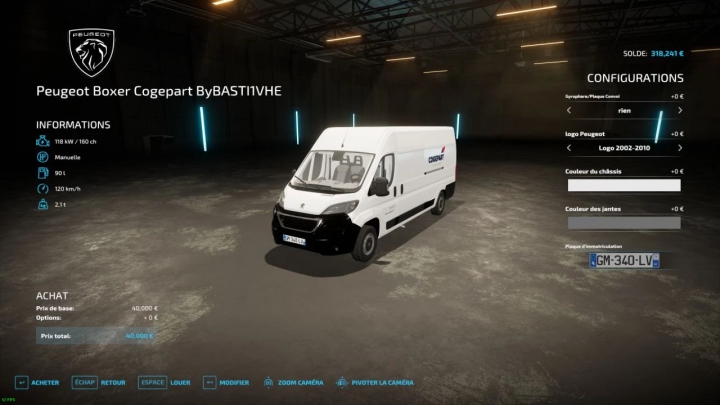 Image: Peugeot Boxer Cogepart v1.0.0.0 2