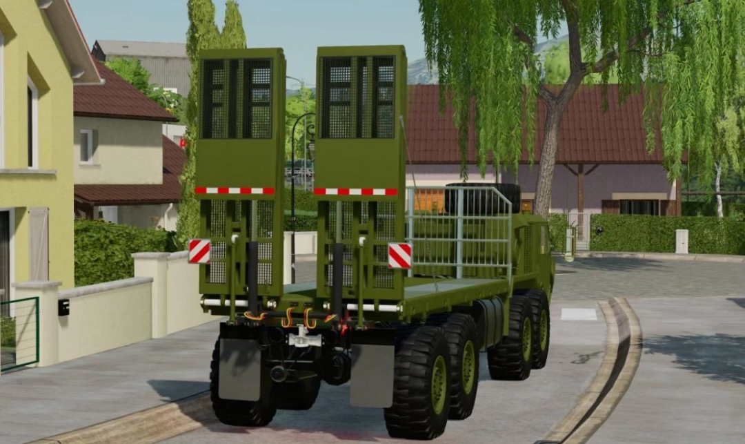 FS22 Oshkosh Defense Flatbed Truck v1.0.0.0