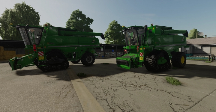 fs22-mods,  John Deere S690i & 9880i STS EU Grey Edition Camso v2.0.0.0