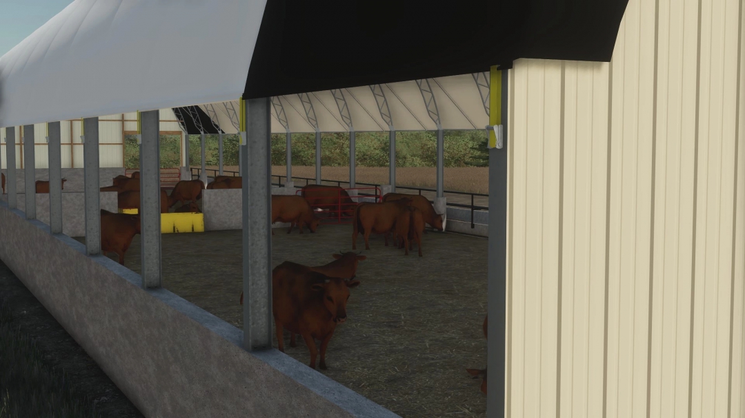 Hoop Cattle Barn v1.0.0.0