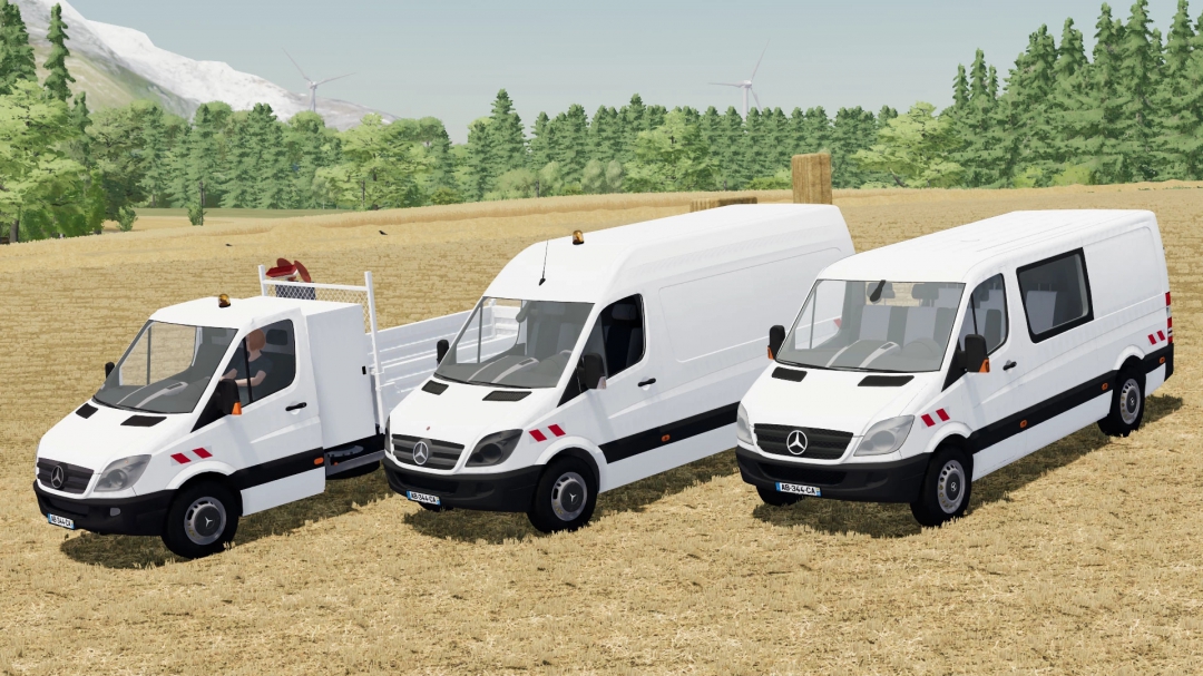 Mercedes Benz Sprinter Cars Pack v1.0.0.0