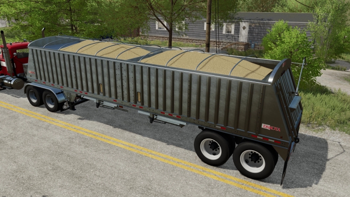 fs22-mods,  38FT Dakota Aluminum Hopper Bottom Trailer v1.1.0.0