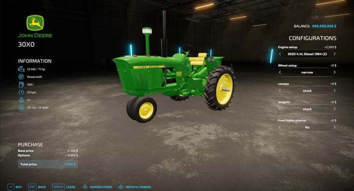 Image: John Deere 30X0 v1.0.0.0 17