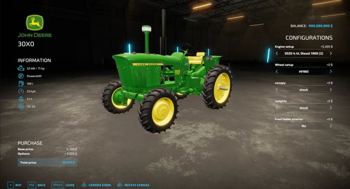 Image: John Deere 30X0 v1.0.0.0 12