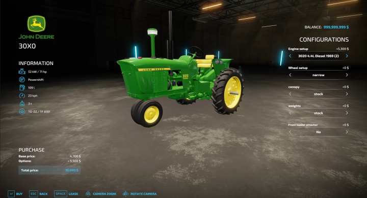 Image: John Deere 30X0 v1.0.0.0 13