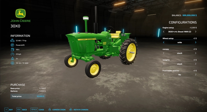 Image: John Deere 30X0 v1.0.0.0 7