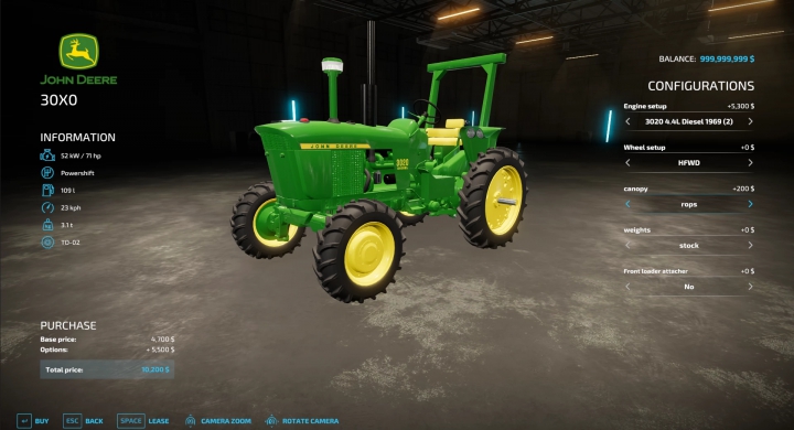 Image: John Deere 30X0 v1.0.0.0 4