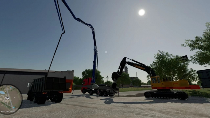 fs22-mods,  Liebherr concrete pump based on Volvo v1.0.0.0