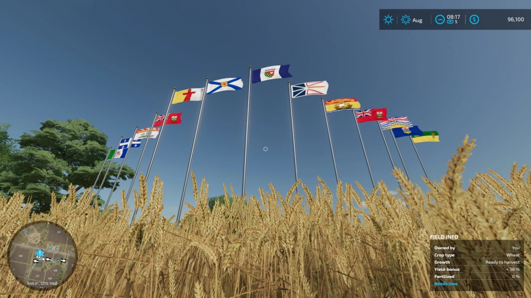 Canadian Provinces & Territories Flags Pack v1.0.0.0