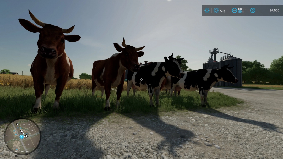 Placeable cow Fs22 v1.0.0.0