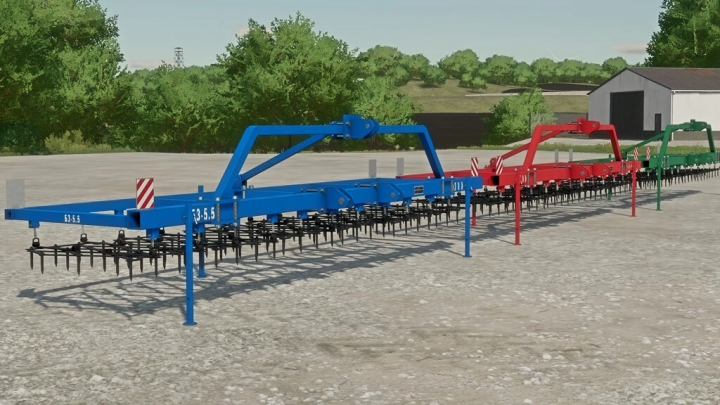 fs22-mods,  Coupling Of Toothed Harrows v1.0.0.0