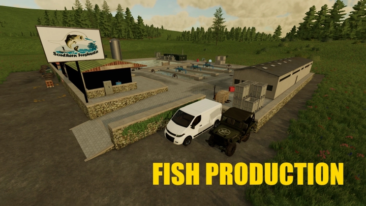 Image: FS22 FISH PRODUCTION v1.0.0.0