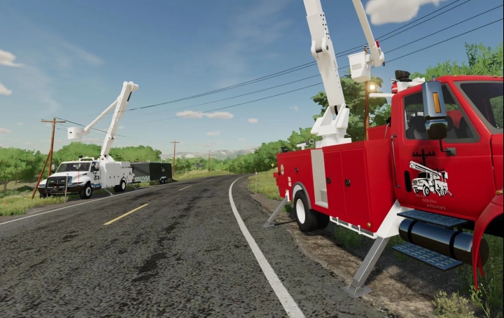 Image: International bucket truck v1.0.0.0 1