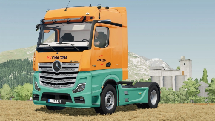 Image: 2020 Mercedes Benz Actros MP5 CMA CGM Group v1.0.0.0