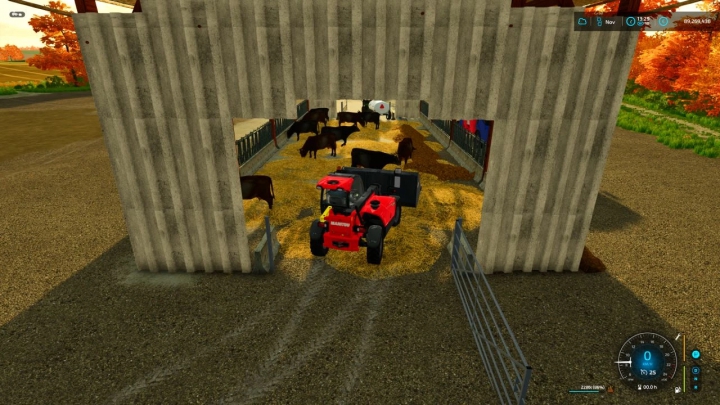 Image: Barn for cows in straw air v1.2.2.0 1