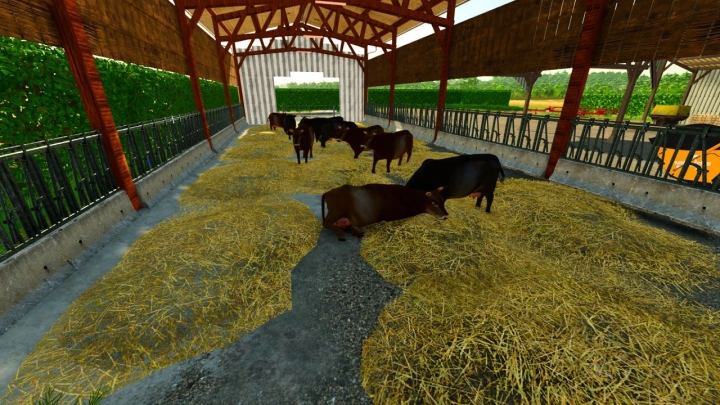 Image: Barn for cows in straw air v1.2.2.0 3