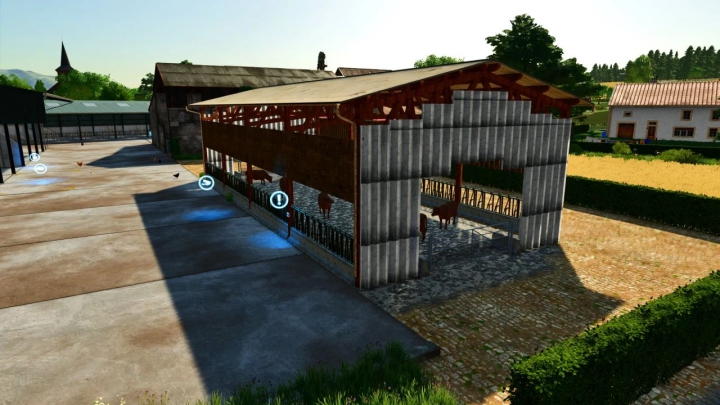 Image: Barn for cows in straw air v1.2.2.0 2