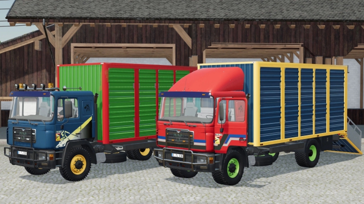 fs22-mods, MAN 19.403 Animal Transport Truck v1.0.0.0