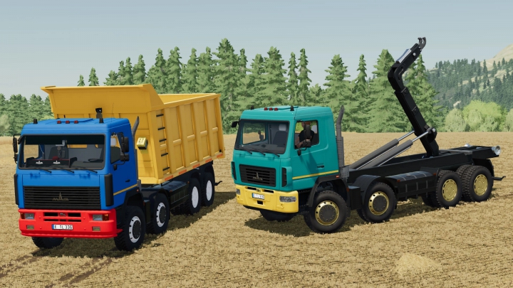 fs22-mods, MAZ 6516 Dump & IT Runner Trucks v1.0.0.0