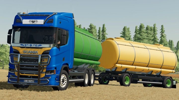 Image: Scania R Liquid Transport Truck & Trailer v1.0.0.0