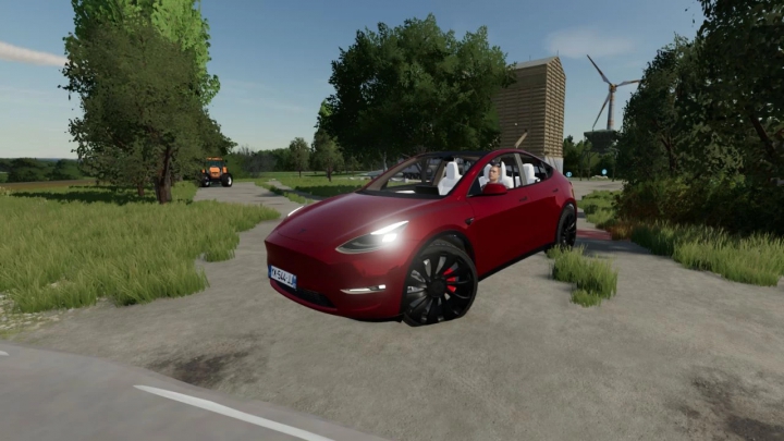 fs22-mods,  Tesla Model Y Performace 2024 v1.0.2.0