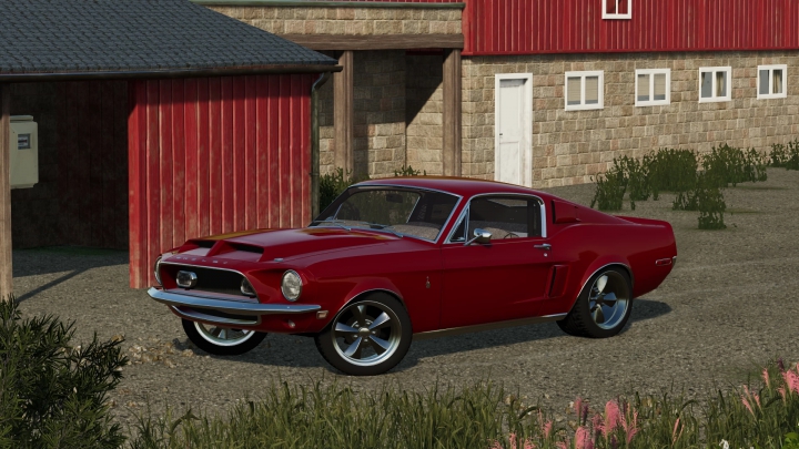 fs22-mods,  1968 Ford Shelby GT500 v1.0.0.0