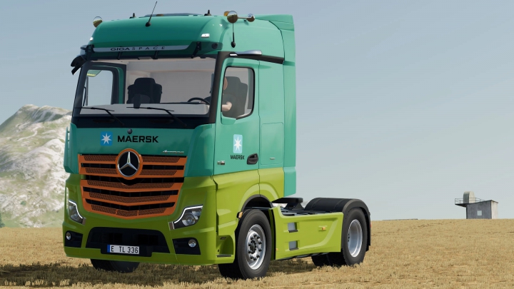 Image: 2020 Mercedes Benz Actros MP5 Maersk Group v1.0.0.0