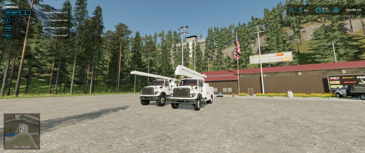 fs22-mods,  fs22 bucket truck pack