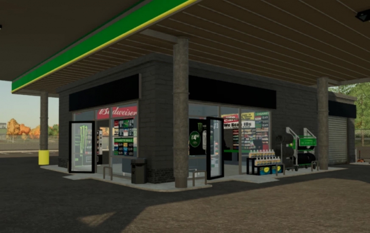 fs22-mods, image: BP Gasoline station v1.0.0.0