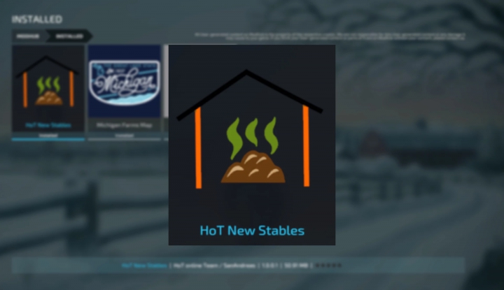 fs22-mods,  HoT new Stables HoF v1.0.0.1