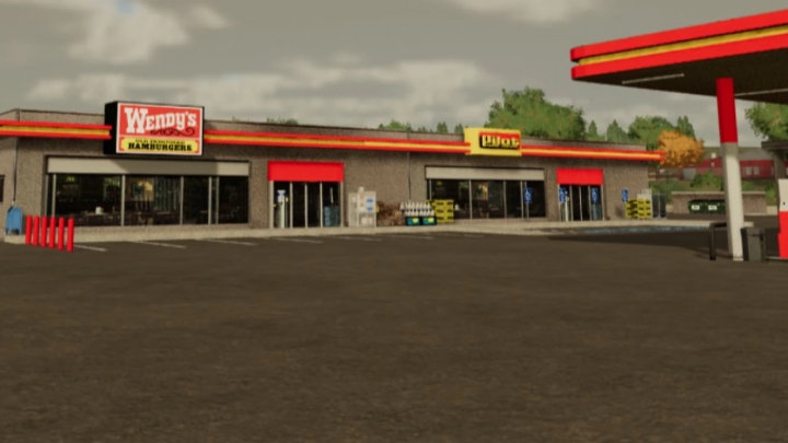 fs22-mods,  Truck rest area v1.0.0.0