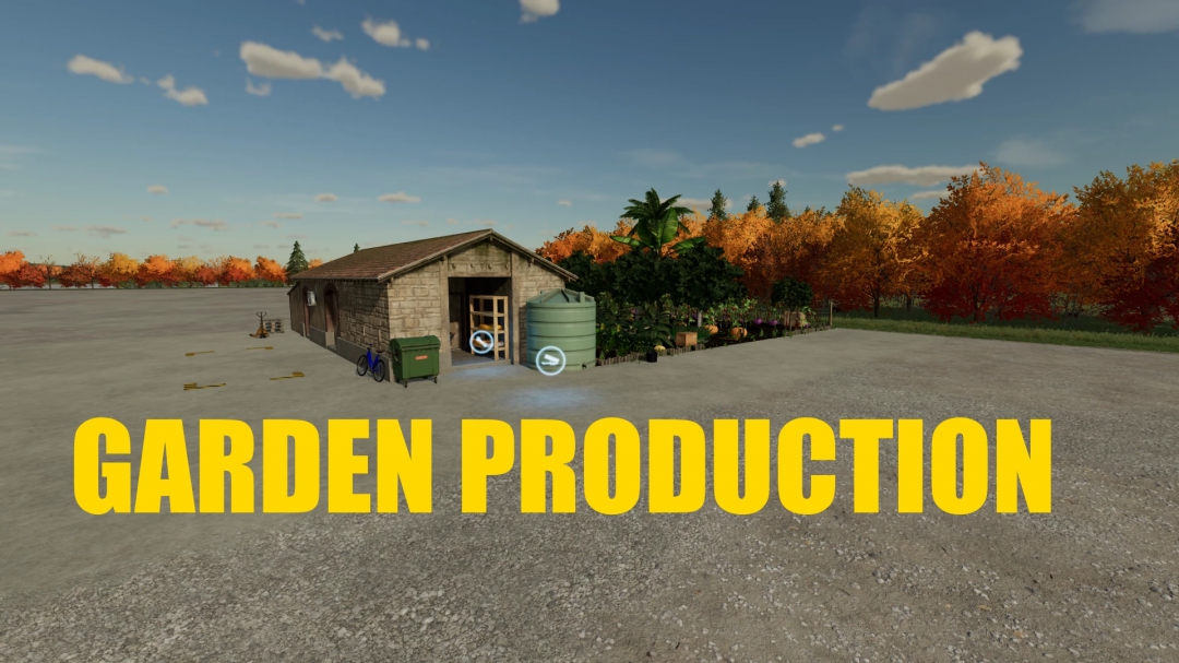 FS22 GARDEN PRODUCTION