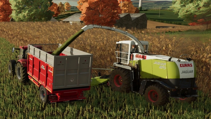 Image: Broughan 1 Axle Grain / Silage Trailer v1.0.0.0 1