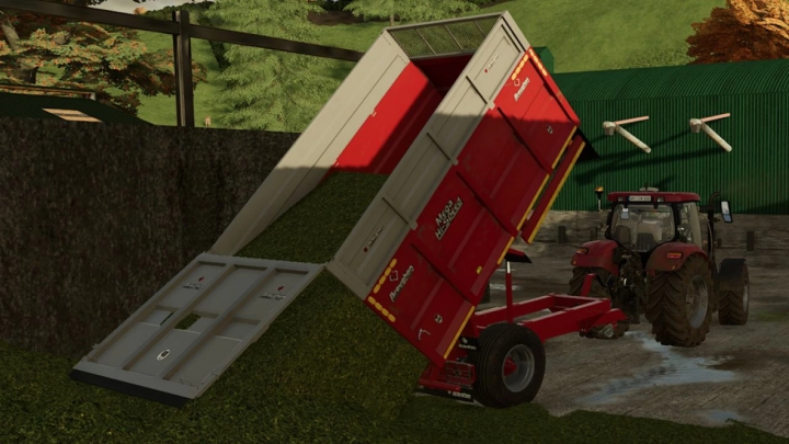 Image: Broughan 1 Axle Grain / Silage Trailer v1.0.0.0 4