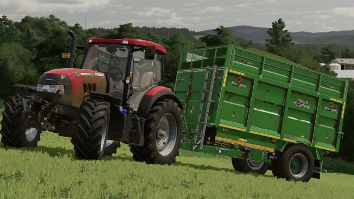 Image: Broughan 1 Axle Grain / Silage Trailer v1.0.0.0 3