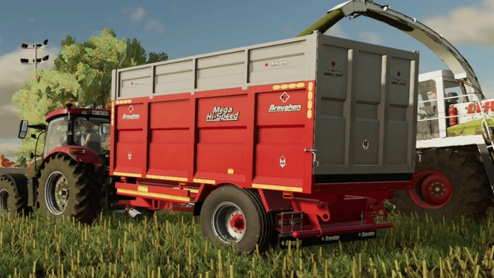 Image: Broughan 1 Axle Grain / Silage Trailer v1.0.0.0 2