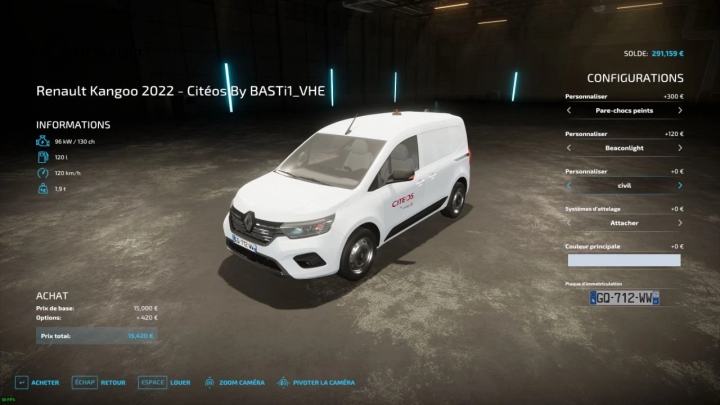 Image: Renault Kangoo III Citéos Group v1.0.0.0 0