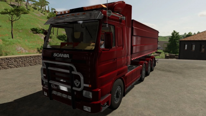 fs22-mods,  Scania 143M Hooklift v1.2.0.0