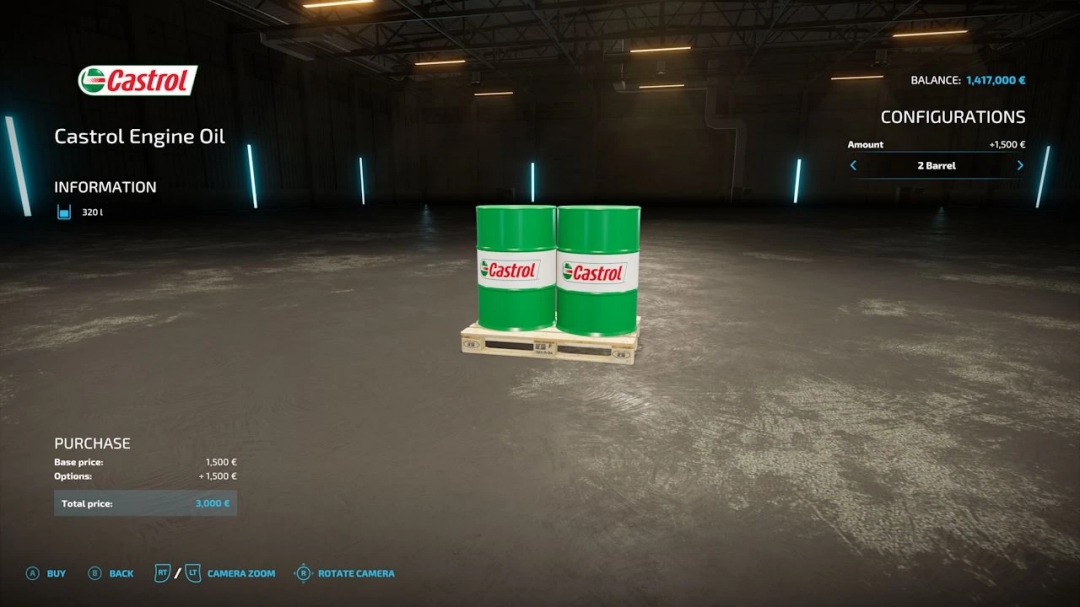 Castrol Oil Addon v1.0.0.0