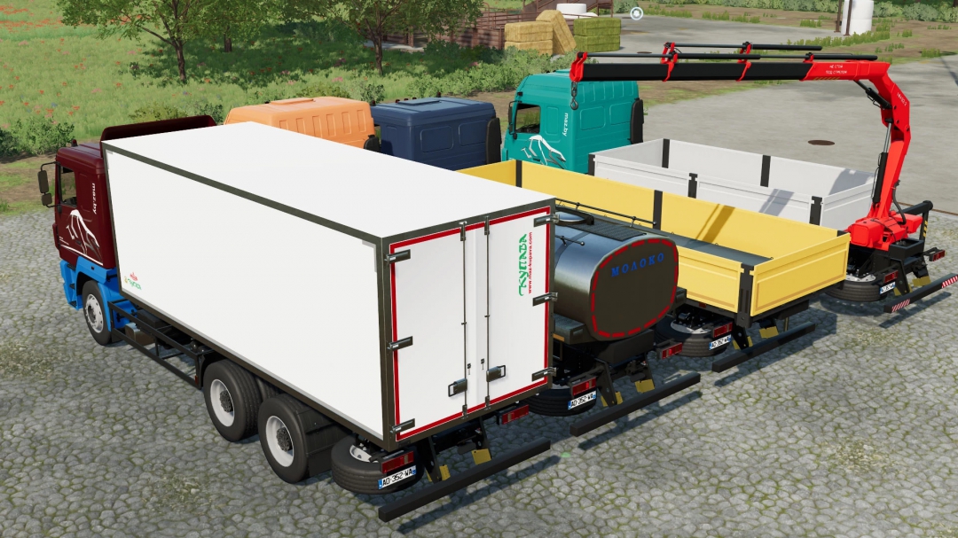 MAZ 6312 Trucks Pack v1.0.0.0