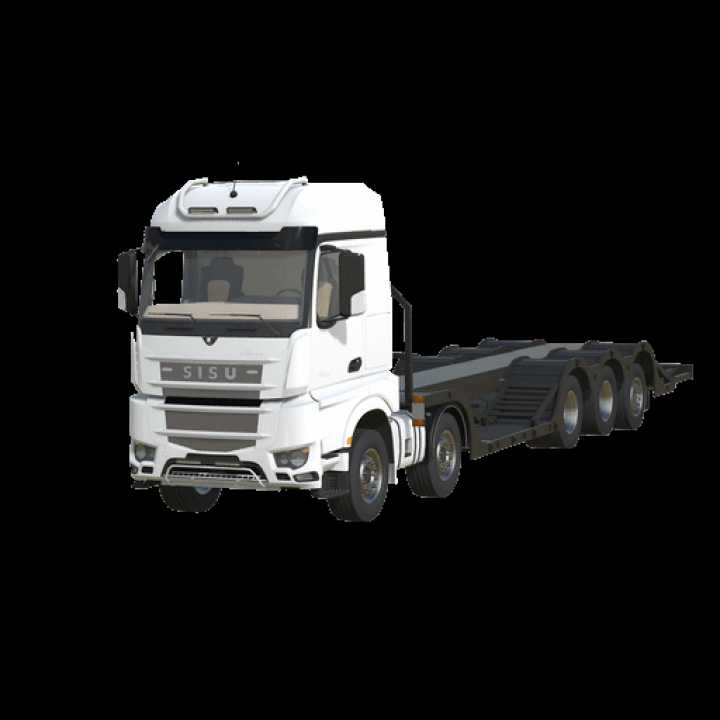 fs22-mods, Sisu forest machine Transport truck