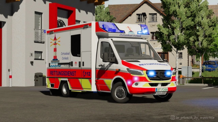 Image: Fahrtec-RTW Rettungsdienst Ostbeck Skin v1.0.0.0