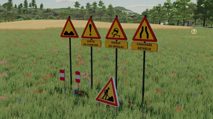 Image: French Temporary Signs v1.1.0.0 1