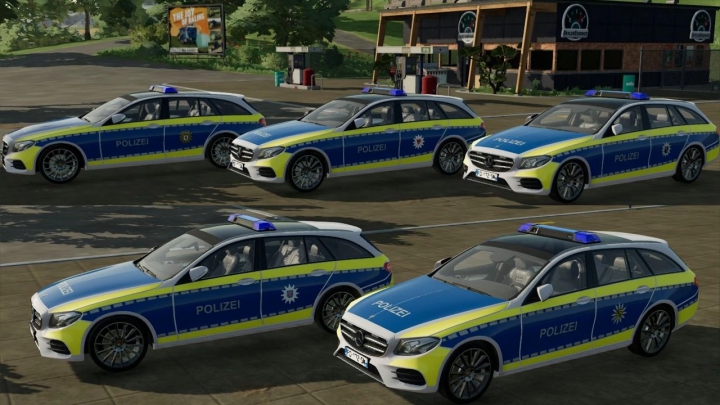 Image: Mercedes-Benz E-Class 2016 Police Skin Pack v1.0.0.0 0