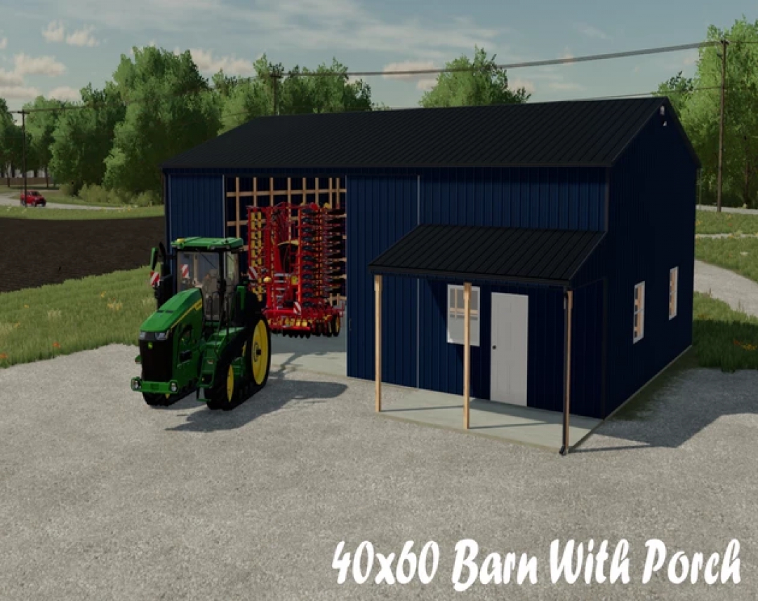 40x60 Shed with Porch v1.0.0.0