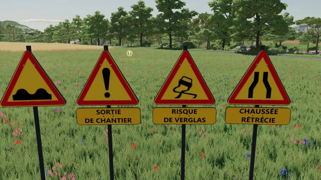 French Temporary Signs v1.1.0.0